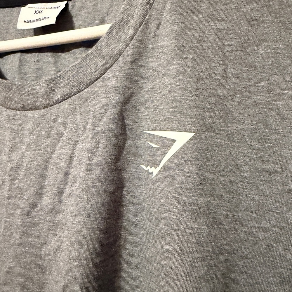 Gymshark Charcoal Short Sleeve Tee - Picture 3 of 5